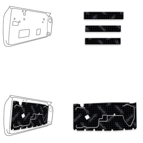 1970-1974 Challenger / Cuda Door Kit - XMO E1 D – DynamatStore