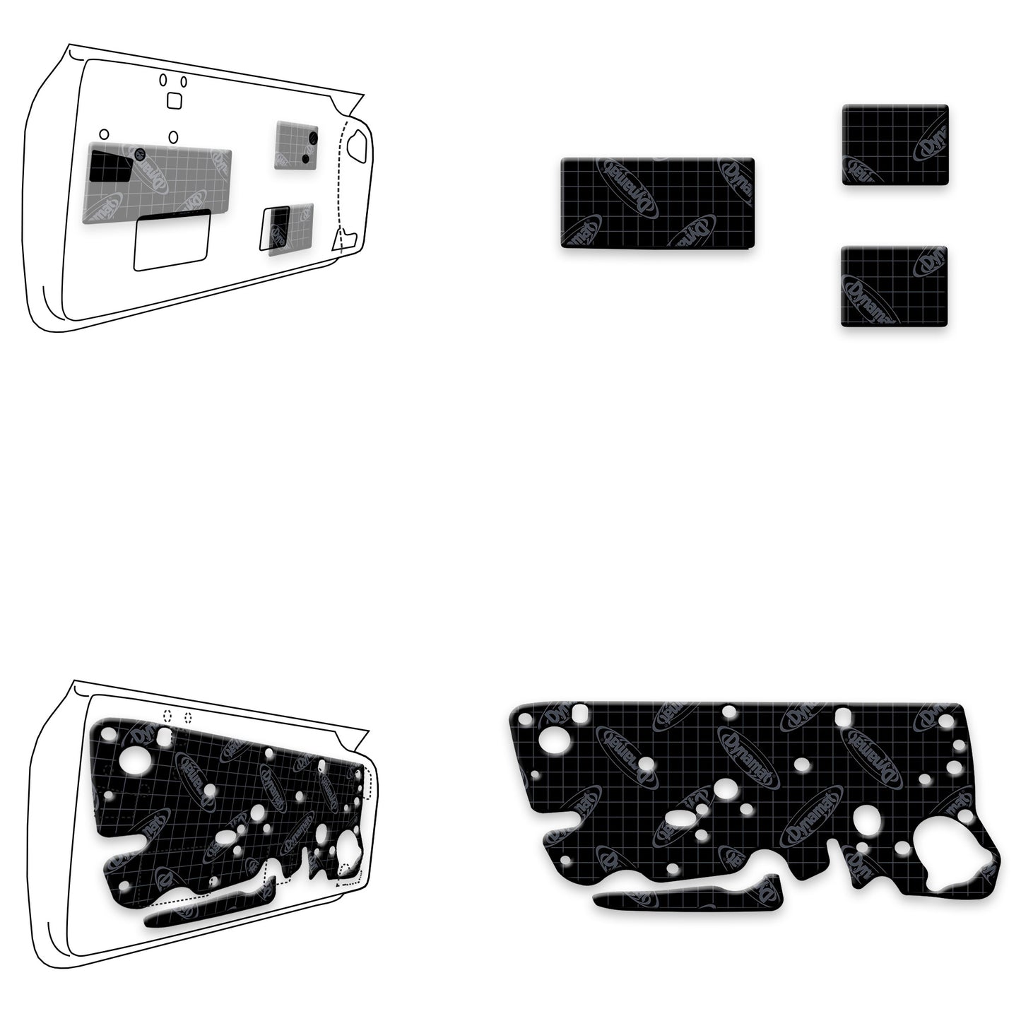 2008+ Dodge Challenger Door Kit