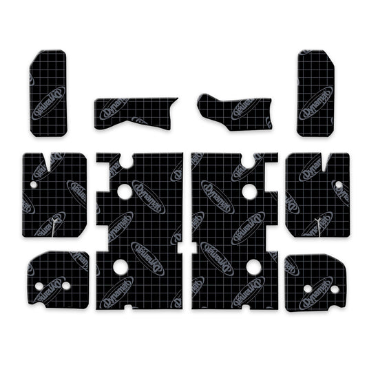 1997-2006 Jeep Wrangler TJ Cargo Sound Deadening Kit