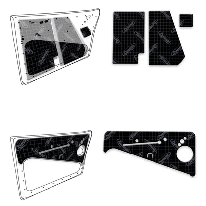 1938 - 2003 Volkswagen Beetle Door Kit -  XVW BT D