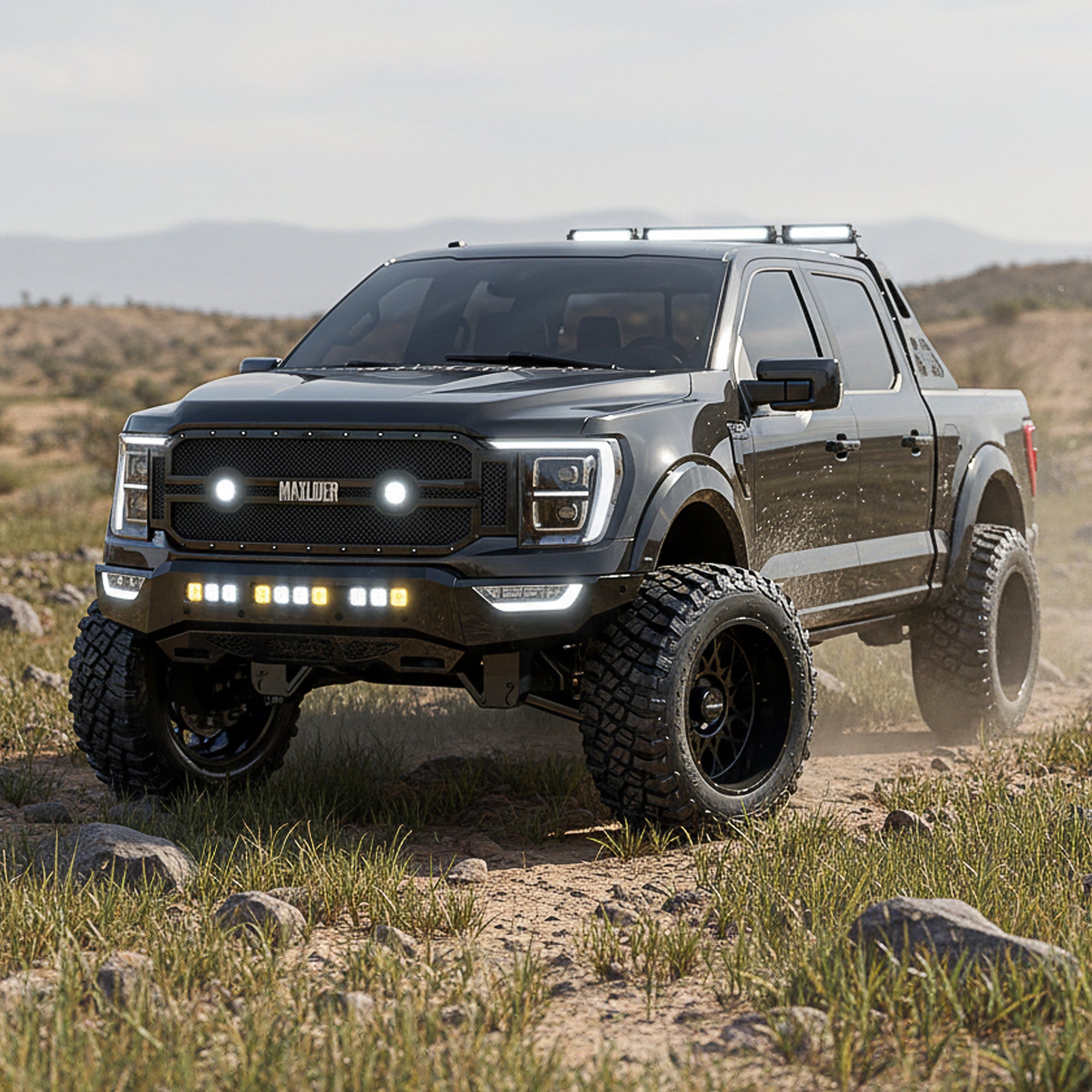 2021+ Ford F-150 Custom Cut Sound Deadening 4-Doors Kit - XFO F14